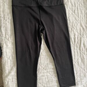 ZYIA Black Leggings Stretchy Form-Fitting Athletic Wear